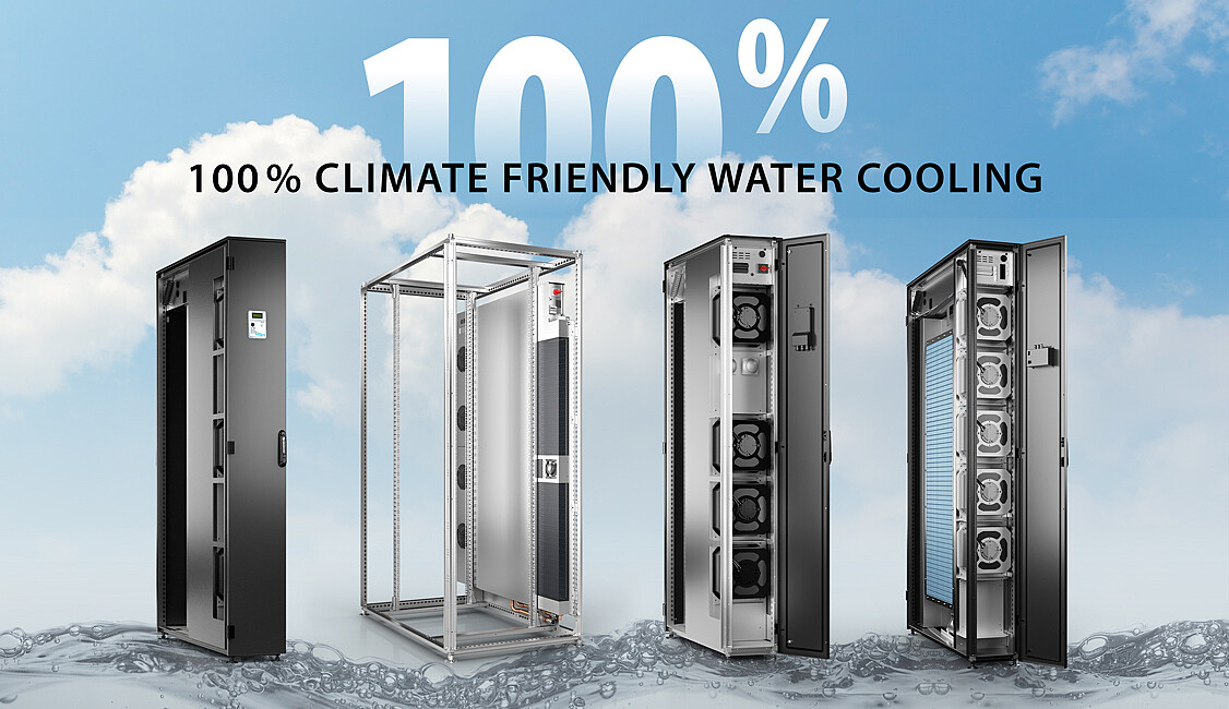 Green IT with 100 % water-based cooling solutions from SCHÄFER IT-Systems